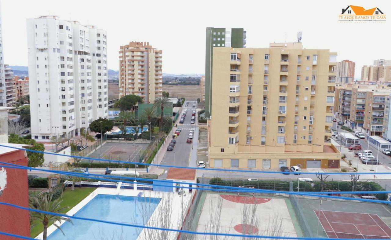 Apartamento doble, residencial con piscina, tenis, futbol, zona infantil Valenza Esterno foto